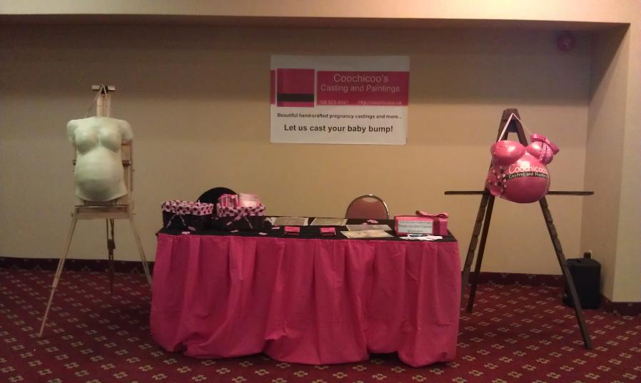 Our Booth at the Nurtured Baby Expo 2012
